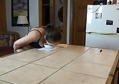 Amateur Teen georgeus brunette 2