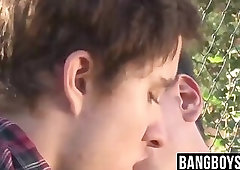 Young muscular studs enjoy hardcore bareback and rimming