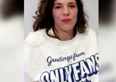 Stepmom's large debut (porn parody)