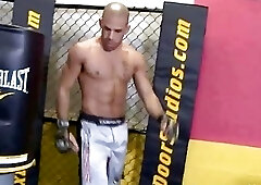 Pornstar eats his own cum