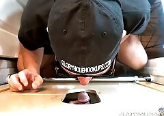 Hungry to Feed Me His Cock At The Gloryhole