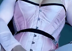 Seductive mistress in pink (Super Sensitized Edit)