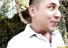 Bukkake bitch screwed hard in fuck sesh