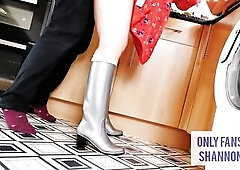 Rubber Boots Bang in the Kitchen