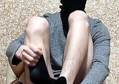 Twink big dick solo, teen feet 18, solo foot fetish