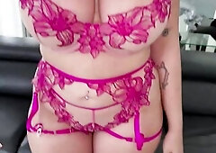 Getting Drilled, Slapped, and Manhandled by Large Knob JMac - Nia Bleu