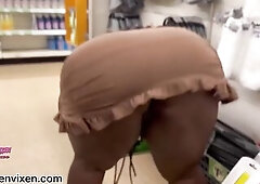 Black Freak Caught Banging At Dollar Tree