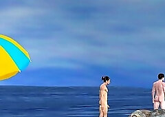 Busy day at the beach - part 1