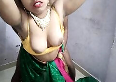 Desi Bhabhi with massive tits enjoys anal with thick cock for ultimate pleasure. Indian Desi Bhabhi hardcore sex.