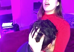 I My Roommate With A Skirt And Came In Her Without A Condom