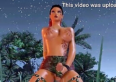 AnalAnna Stranded on a Deserted Island