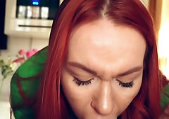 Beautiful TikTok girl gives a fantastic blowjob