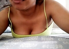 LATIN CHICK REPORTS THAT THEY BANGED HER ON THE WEEKEND AND IT GETS HER WANT AND THIS BABE MASTURBATES RICHLY