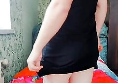 Hands-free stimulation with candy ladyboy babe Crossdresserkitty getting off