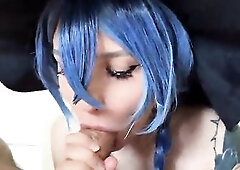 POV fellatio from Roxy Migurdia