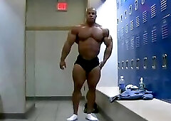 Victor Martinez Sexy Locker Room Posing