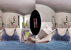 Horny redhead MILF sucks and rides dick POV (VR)