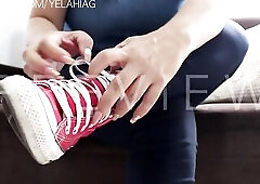 SWEATED FEET, BAREFOOT, BARE. YelahiaG