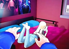 Marin Kitagawa Casual Footjob