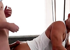 TwinkTop - Athletic Cole Blue rushes slamming hard