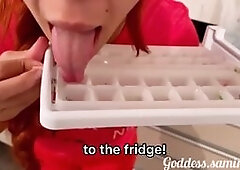 The giantess Samira: My house invaded by tinys! . Ultra sexy vore and feet (Trailer)