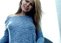 Pretty Webcam Girl Squirts While Rubbing Her Pussy