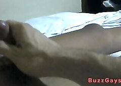 smooth asian gets milked