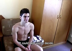 CzechHunter.com: Young Czech supermodel teasing in the morning