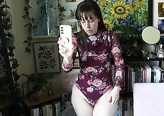 Beautiful brunette in sexy solo fingering masturbation 4 wmv