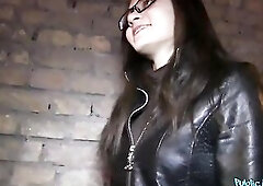 I creampied a Russians twat - Public Agent