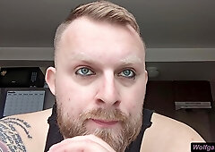 POINT OF VIEW: View into your gay-for-pay roomie's eyes as he tears up you