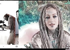 Erotic photoshooting behind the scene - FULL FREE MOVIE SCENE YOUTUBE: Lily Lu + Kinky Life / hot SFW ink