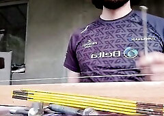 Playing On My New & Fresh Diddley Bend (One-String Guitar) #03