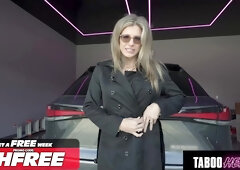 Stepmom CORY CHASE Shows Me Her NEW BIG BREAST Before