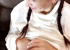 Modest angels in the entrance were frozen and acquiesced to sex with strangers