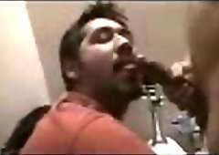 Mature Stud Munching Stiff Cock