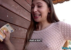 Sexually Attractive Public Sucking And Nail Challenge