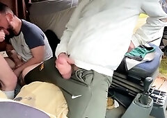 Francais bareback, cruise fuck, francais