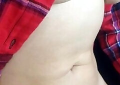 Exhibitionist wife in the car , so hot in the city