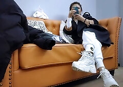 Asian Lesbos w Foot Fetish