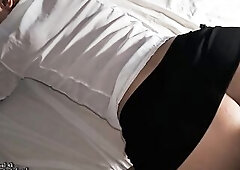 Incredible Sexy Dense Anal Doggy Style in Constricted Elastic Booty with Cream Pie