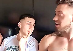 Eliseo Vasquez, ViktorOnee and Eliasito have a threesome