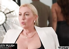 It's common for cast and crew to sneak in a production screw, but Amirah is sneaking in 2