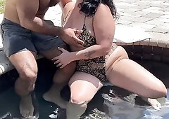 It was sexy outside but Cuban BBC, Rodrigo Amor, and I made it even hotter. I love the way this guy makes me squirt and fills all 3 of my holes. The g