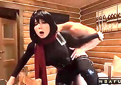 In this thrilling video compilation, you'll experience the raw passion of Fox Maid Hard Doggy Anal Sex in Torn Tights and Creampie From sensual c