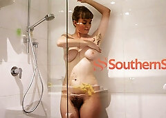 Aussie's big tits sex