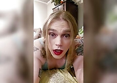 POV: Your Slutty Trans Girlfriend Sends U A Movie scene Message Whilst Your Away On A Travel