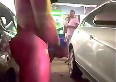 Caught Stroking In The Parking Lot After The Club (Duriel)