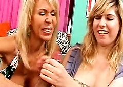 Since her hubby is away Milf Erica is bored and horny. The