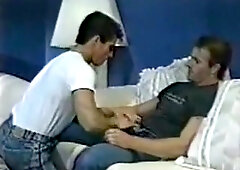 Amazing male in crazy vintage, blowjob homo sex movie